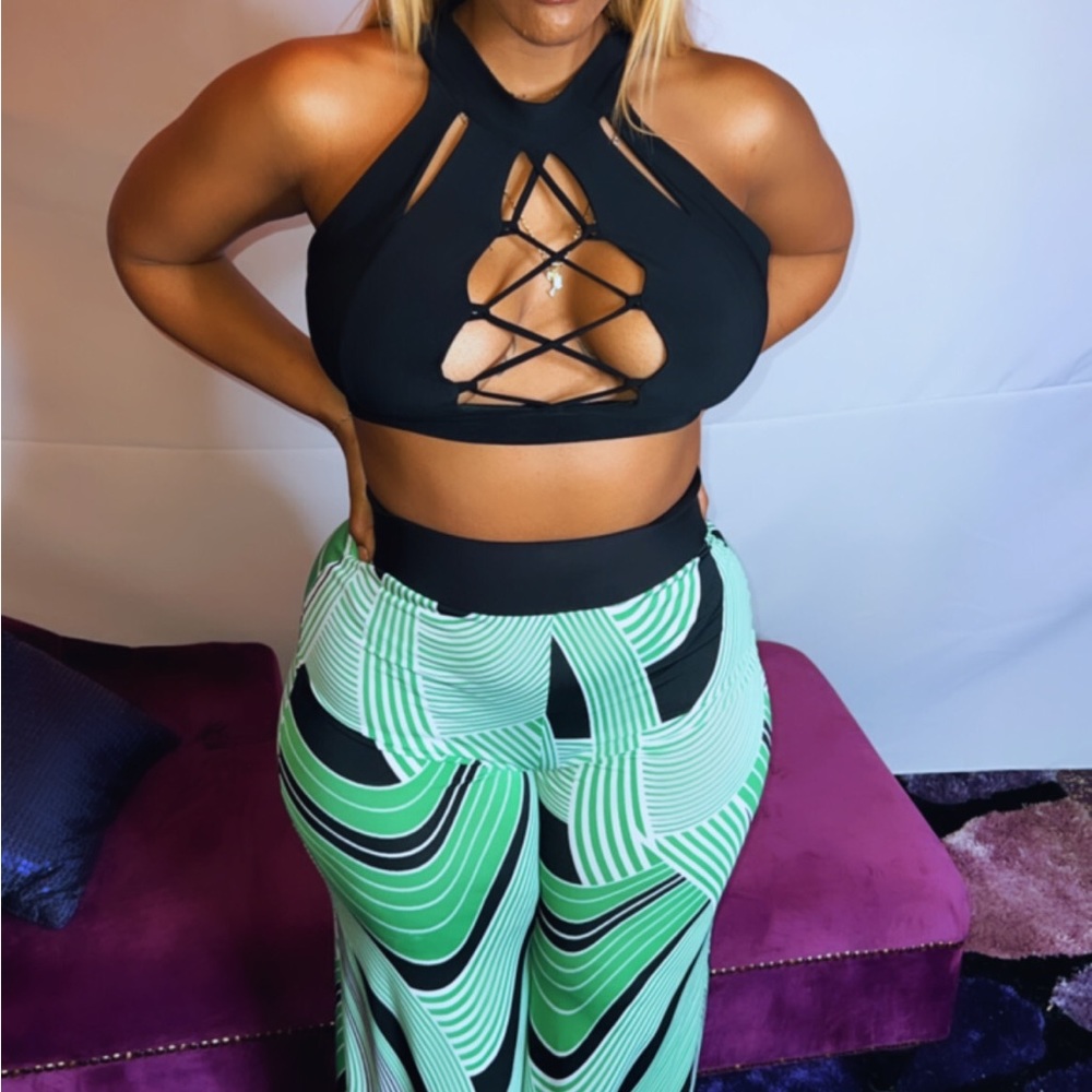 Two piece pants set